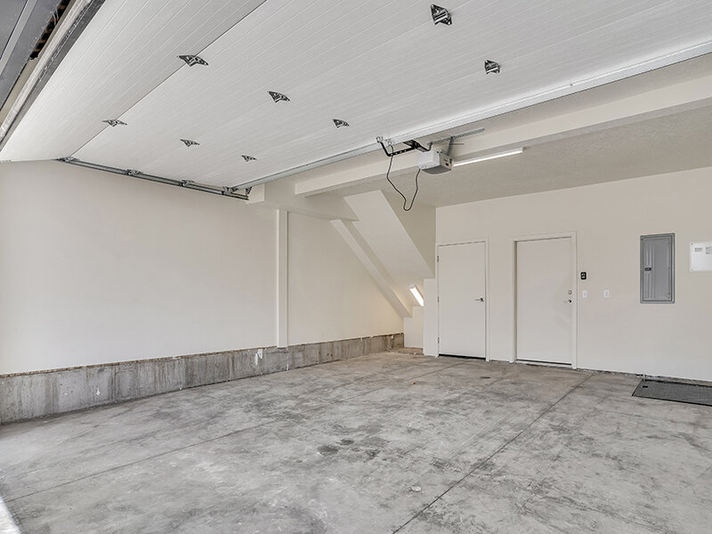 Finished commercial interior drywall work